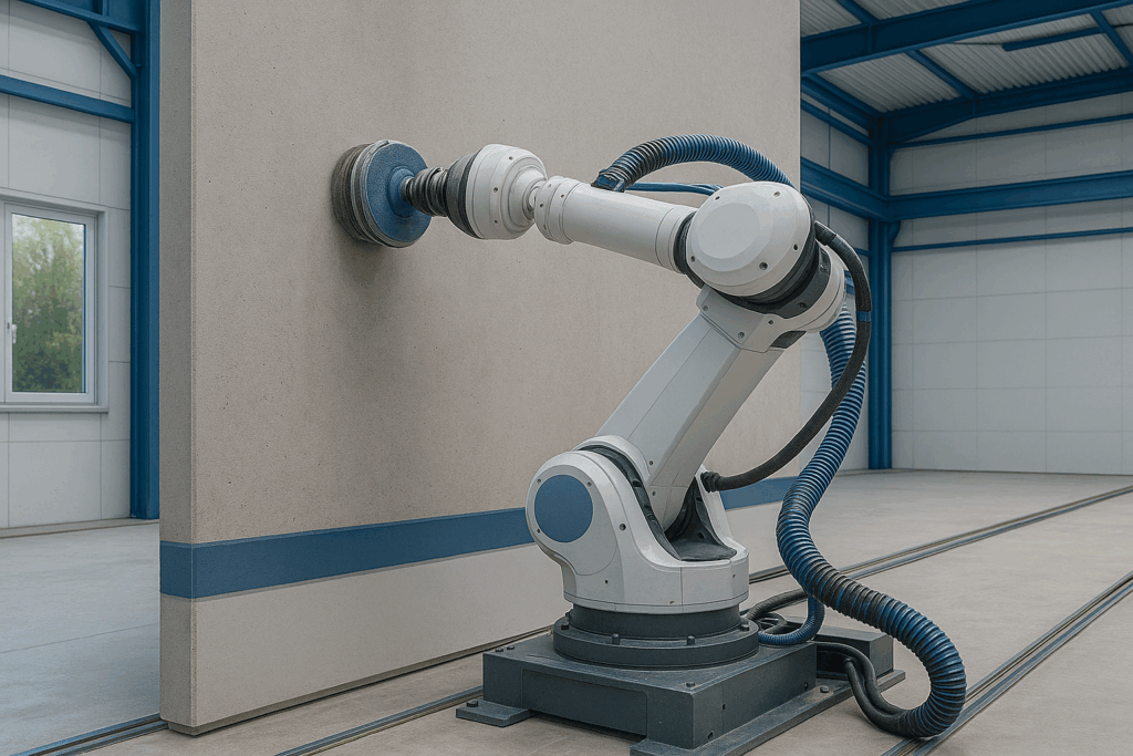 13. Beton schleifen mit Robotik